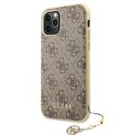 Guess GUHCN65GF4GBR iPhone 11 Pro Max6,5"brown hard case 4G Charms Collection - imagine 2