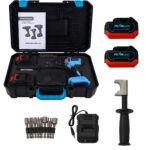 EXTRALINK POWERLINK AKUMULATOROWA WIERTARKO-WKRĘTARKA UDAR Z RĄCZKĄ PWL-06 13MM 20V 2X4AH - imagine 4