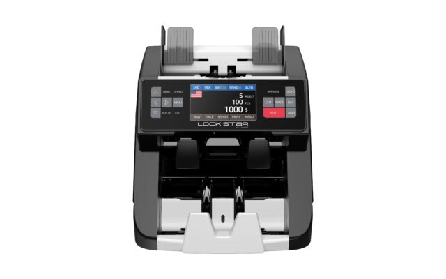 EXTRALINK LOCKSTAR PROFESJONALNA LICZARKA NOMINAŁOWA DO BANKNOTÓW UV, IR, MG, CIS X-1000 - imagine 2