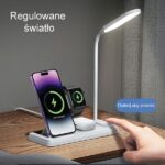 USAMS Inductive charger with lamp 4in1 15Wwhite CD195WXC01 (US-CD195) - imagine 8