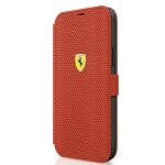 Ferrari FESPEFLBKP12SRE iPhone 12 mini 5,4" red book On Track Perforated - imagine 2