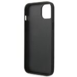 Ferrari FEHCP14MRBUK iPhone 14 Plus / 15 Plus 6.7" black hardcase Leather Stamp Sides - imagine 7