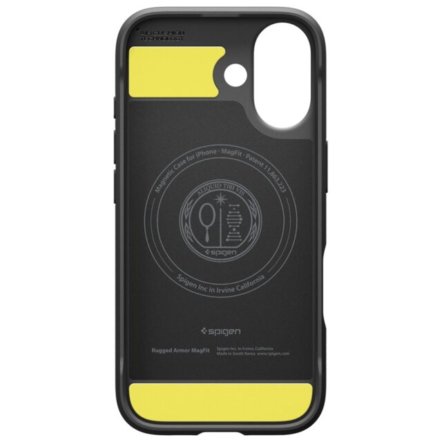 Spigen Rugged Armor Mag MagSafe Case for iPhone 17 Black - imagine 3