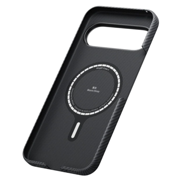 Case PITAKA Ultra-Slim for Google Pixel   10 / 10 Pro black grey - imagine 5