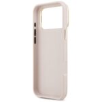 Guess Grained Big 4G & Stand Camera Case for iPhone 17 Pro Max Pink - imagine 7