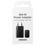 Mains charger Samsung EP-T1510NB 15W Fast Charge black - imagine 5