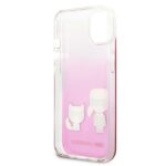 Karl Lagerfeld KLHCP13MCKTRP iPhone 13 / 14 / 15 6,1" hardcase pink Karl & Choupette - imagine 7