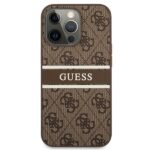 Guess GUHCP13X4GDBR iPhone 13 Pro Ma x6,7" brown hardcase 4G Stripe - imagine 3