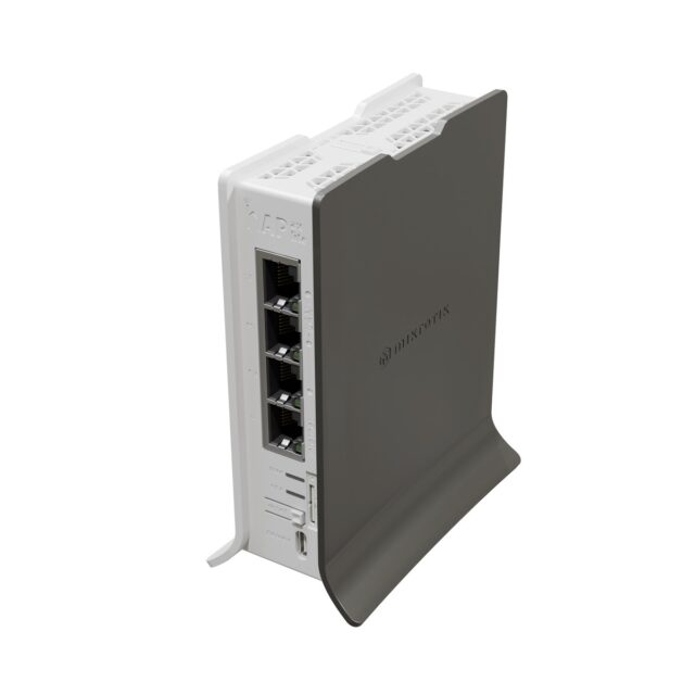 MikroTik hAP ax lite LTE6 | LTE Router | L41G-2axD&FG621-EA, AX600, Wi-Fi6, LTE, 4x RJ45 1Gb/s - imagine 3