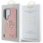 Case Guess Fixed Glitter Big 4G Metal Logo for Samsung Galaxy S25 Ultra pink - imagine 8