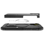 Spigen Tough Armor "T" MAG MagSafe Case for iPhone 17 Black - imagine 7