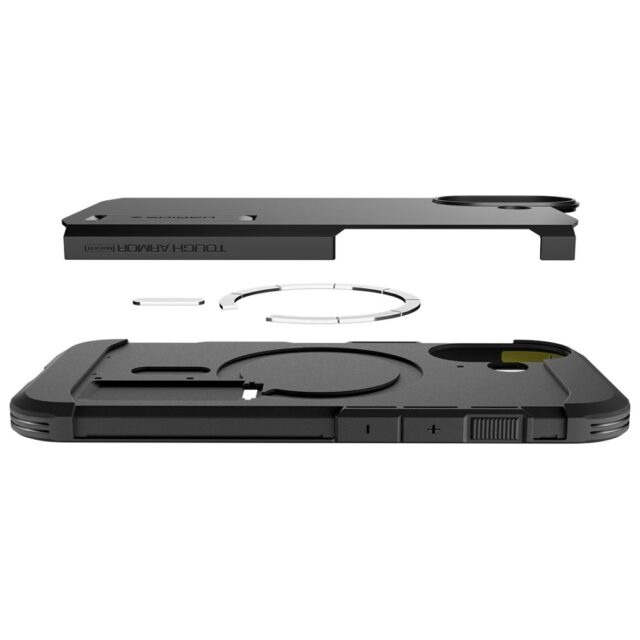 Spigen Tough Armor "T" MAG MagSafe Case for iPhone 17 Black - imagine 7