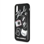 Karl Lagerfeld KLHCPXPIN iPhone X/Xs hardcase black Pins - imagine 5