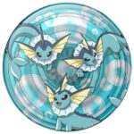 Popsockets 2 Vaporeon Bubbles 112660 grip and stand for phone - licensed - imagine 2