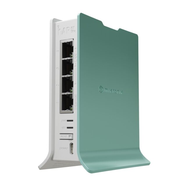 MikroTik hAP ax lite | Router Wi-Fi | L41G-2axD, Wi-Fi6 AX600, 4x RJ45 1000Mb/s RouterOS L4 - imagine 3