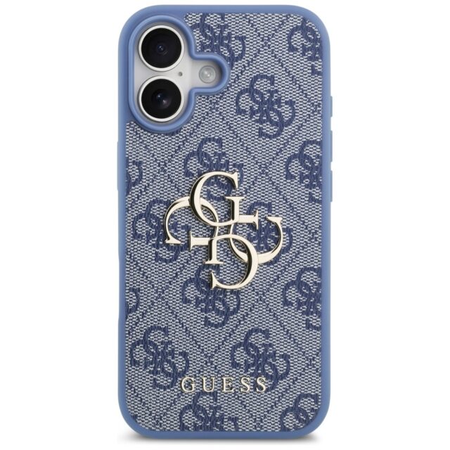 Case Guess 4G Big Logo for iPhone 17 blue - imagine 3