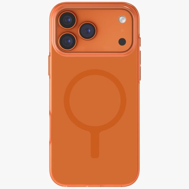 UNIQ Clario Case for iPhone 17 Pro Max Magclick Charging Orange - imagine 2