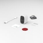 Extralink Protector Pro | IP Camera | Outdoor IP Camera, 2.5K, IP65, 5200mAh, EC4000 - imagine 5