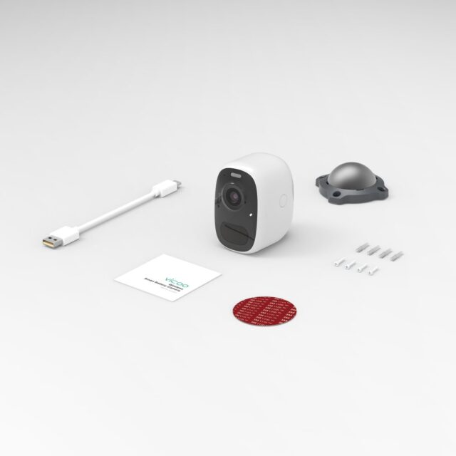 Extralink Protector Pro | IP Camera | Outdoor IP Camera, 2.5K, IP65, 5200mAh, EC4000 - imagine 5