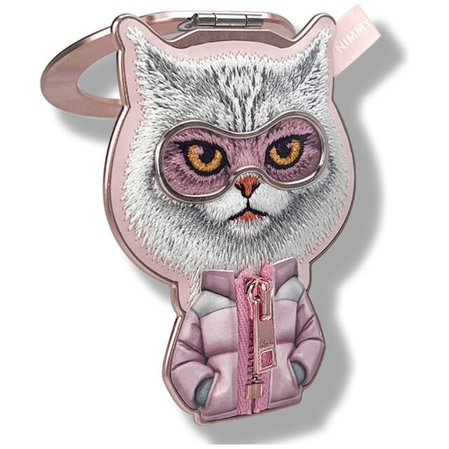 Magnetic pendant Nimmy Cool&Cute    2.0 Cat pink - imagine 3