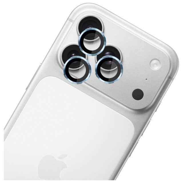 Camera lens protection 3MK Lens Protection Pro for Apple iPhone 17 Pro / 17 Pro Max blue - imagine 4