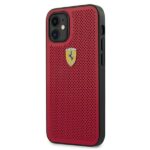Ferrari FESPEHCP12SRE iPhone 12 mini  5,4" red hardcase On Track Perforated - imagine 2