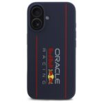 Red Bull RBHMP16S24SIOLRV iPhone 16 6.1" hardcase navy Silicone Vertical Logo MagSafe - imagine 3