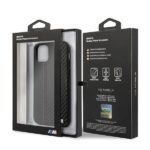 Hardcase case BMW BMHCN61MCARBK iPhone 11 / Xr 6.1" black PU Carbon - imagine 7