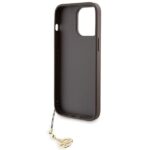 Guess GUHCP15XGF4GBR iPhone 15 Pro Max 6.7" brown hardcase 4G Charms Collection - imagine 7