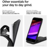 Spigen Rugged Armor iPhone 7/8/SE2020/SE2022 black ACS00944 - imagine 4