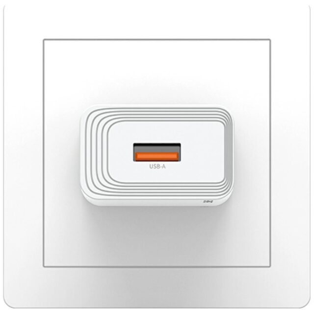 Wall charger USAMS T69 18W USB-A white - imagine 3