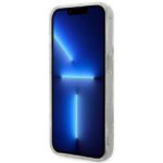 Guess GUHCP14LHTPPTH iPhone 14 Pro 6,1" transparent hard case Peony Glitter - imagine 5