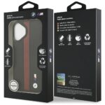 BMW M Perforated Stripe Logo MagSafe Case for iPhone 17 Red - imagine 8