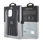 Mercedes MEHMP15L23HRSK iPhone 15 Pro 6.1" Black Hardcase Double Layer Crossed Lines MagSafe - imagine 8