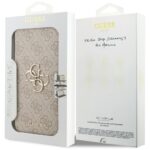 Guess Book 4G Metal Logo Case for iPhone 17 Pro Max Pink - imagine 7