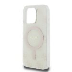 Guess GUHMP16XH4DTEH iPhone 16 Pro Max 6.9" white hardcase IML 4G Background MagSafe - imagine 6