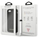 Guess GUHCI8SLSABK iPhone 7/8 / SE 2020/ SE 2022 black Saffiano Collection - imagine 7