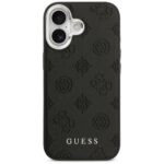 Guess Peony Hot Stamp Script MagSafe Case for iPhone 17 Black - imagine 3