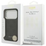 Case Guess 4G Classic Logo MagSafe for iPhone 17 Pro black - imagine 8