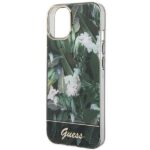Guess GUHCP14MHGJGHA iPhone 14 Plus/ 15 Plus 6.7" green hardcase Jungle Collection - imagine 6
