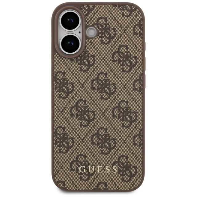 Guess 4G Classic Case for iPhone 17 Brown - imagine 3