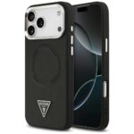 Guess Triangle Logo MagSafe Case for iPhone 17 Pro Max Black