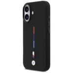 BMW M Silicon Tricolor Line MagSafe Case for iPhone 17 Black - imagine 2