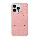 UNIQ Coehl Terrazzo Case iPhone 14 Pro Max 6,7" coral pink