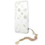 Guess GUHCP13MKSPEGO iPhone 13 6,1" gold hardcase Peony Chain Collection - imagine 7
