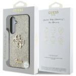 Case Guess Fixed Glitter Big 4G Metal Logo to Samsung Galaxy S25+ gold - imagine 8