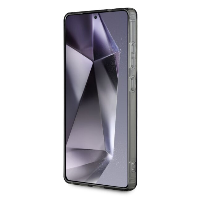 Etui Karl Lagerfeld Button Choupette Head Printed Logo MagSafe Samsung Galaxy S25 Ultra black - imagine 5