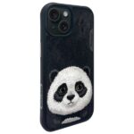 Nimmy case iPhone 15 6.1" black   Big Eyed Pet 2.0 Panda - imagine 2