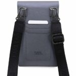 Karl Lagerfeld Torebka KLWBSAKCPMG silver Saffiano Karl & Choupette - imagine 5