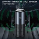 USAMS Przenośny sterylizator powietrzaUV-C czarno-szary/black&gray  ZB169JHQ01 (US-ZB169) - imagine 3